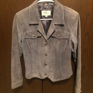 COPY - Scully, women’s, gray suede jacket